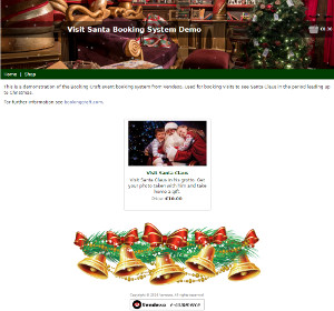 Booking System for Visits to Santa Claus
